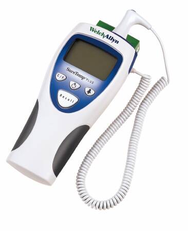 Model 692 Electronic Thermometer, Wall Mount, Security System, ID Location Field, Oral Probe, Oral Probe Well, 3-Year Limited Warranty - Cimadex International