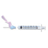 Needle, 22G x 1½", 3mL, Luer-Lok™ Syringe, Detachable Needle, 50/bx, 6 bx/cs