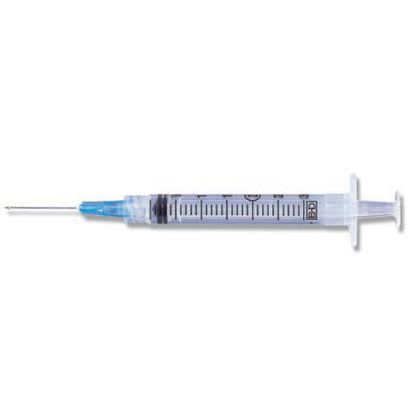 Syringe/ Needle Combination, 3mL, Luer-Lok™ Tip, 22G x 1