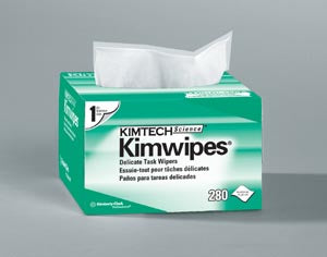 KimWipes EX-L Delicate Task Wipers, Disposable, Popup Box, 4½