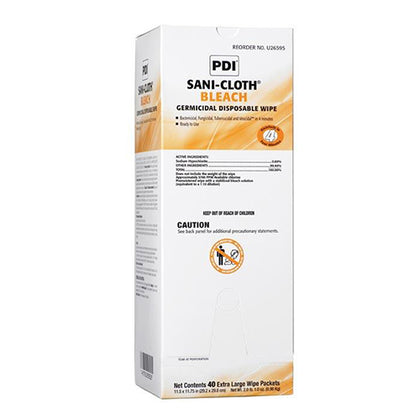 Bleach Germicidal Disposable Wipe, X-Large, 11½