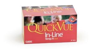 Strep A Test, CLIA Waived, 25 test kit (12/cs)