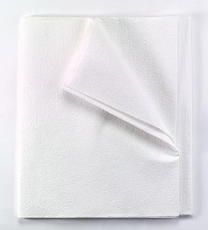 Equipment Drape Sheet/ Stretcher Sheet, Tissue/ Poly, 60