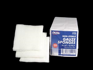 Gauze Sponge, 4