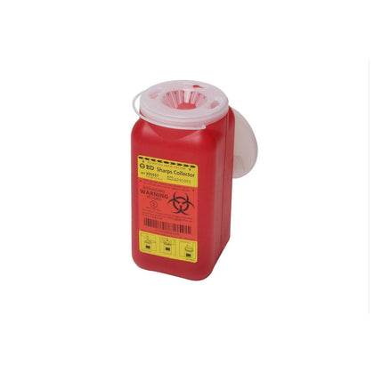 Sharps Collector, 1.4 Qt, Small, Red, 36/cs(Item is on allocation.  Supplies may be limited or there may be longer than normal lead times) (Drop Ship Requires Pre-Approval)