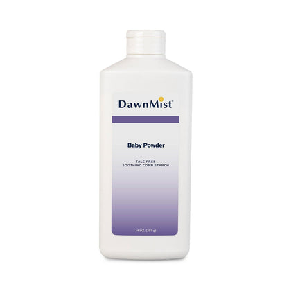 Baby Powder, Corn Starch, 14 oz, 12/cs