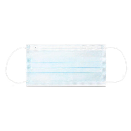 Earloop Face Mask, Blue, 100/bg, 6 bg/cs