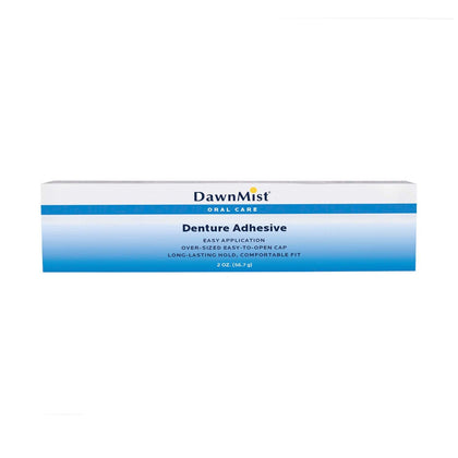 Denture Adhesive, Zinc Free, 2 oz Tube, 36/bx, 4 bx/cs