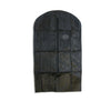 Garment Bag, Black Vinyl with Zipper, 24" x 42", 100/cs