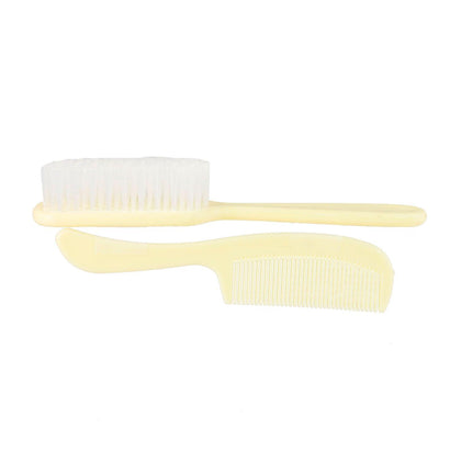 Baby Comb & Brush Set, Ivory, 1/bg, 24 bg/bx, 12 bx/cs