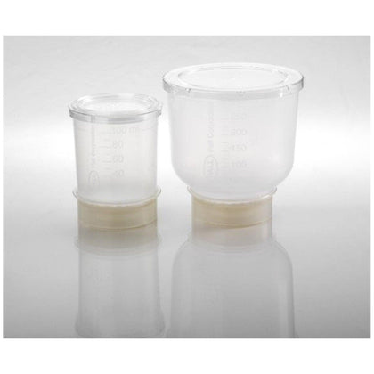 MicroFunnel™   Plus Filter Funnel with Supor™ Membrane, 100mL, 0.45µm, White, Gridded, Sterile, Individually Bagged, 40/pk