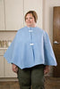 Exam Poncho, Extra Coverage, Blue, 56" x 28", 25/cs