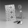 Neonatal, 2cm x 4cm, Pre-Wired Radiolucent Electrode with Clear Tape, 3/bg, 10 bg/bx, 10 bx/cs