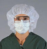 Bouffant Cap, 21", White, 100/bx, 5 bx/cs
