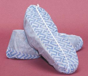 Shoe Cover, Non-Skid, Blue, 100/bx, 3 bx/cs