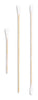 Cotton-Tipped Applicator, 6" x 1/12", Wood Stick, Tapered Tip, 100/bg, 10 bg/bx, 10 bx/cs