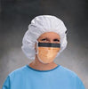 FluidshieldÂ® Fog-Free Surgical Mask with Ties, Level 3, Wraparound Visor, Orange, 25/pkg, 4 pkg/cs  (On Manufacturer backorder with an expected release date of May)