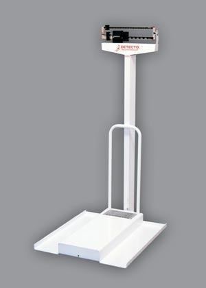Wheelchair Scale, Weighbeam, Wheelchair Ramp, 200 kg x 100 g (DROP SHIP ONLY)