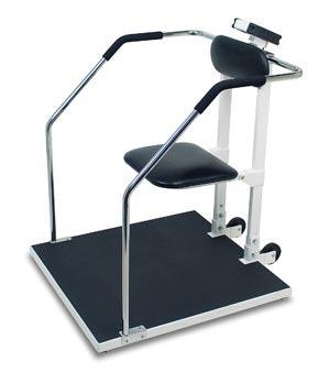 Bariatric Scale, Digital, 1000 lb X .2 lb / 450kg X .1 kg, 32