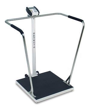 Bariatric Scale, Digital, 1000 lb X .2 lb / 450kg X .1 kg, 24