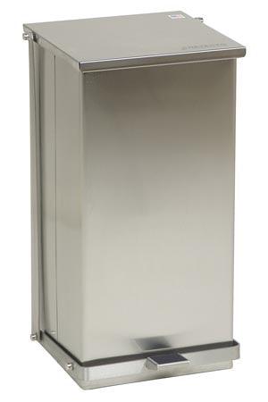 Step-On Can, 48 Qt, Stainless Steel (DROP SHIP ONLY)