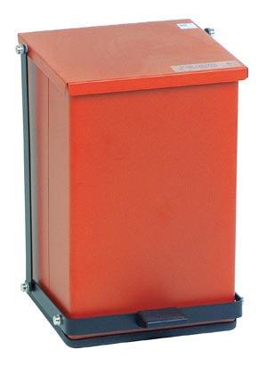 Step-On Can, 24 Qt, Red (DROP SHIP ONLY)