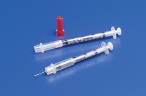 TB Safety Syringe, 1mL, 28G x ½