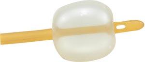 Foley Catheter, 24FR 2-Way Silicone Coated Latex, 30cc Balloon, 10/bx