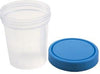 Specimen Container, Screw On Lid & Tamper Evident label, 4 oz, Sterile, 100/cs