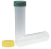 Sample Tube, 30mm x 115mm, Sterile, Green Cap, 25/bg, 20 bg/cs