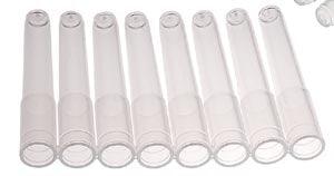 Strip of 8 Tubes, No Writing Surface, Non-Sterile, 120/bg, 5 bg/cs