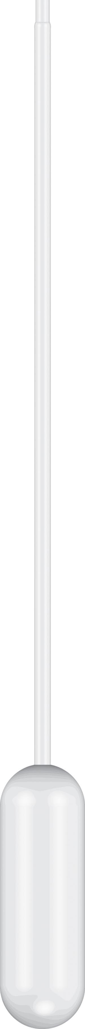 Pipet, 15.5m Length, 4mL Capacity, Non-Sterile, 500/pk, 10 pk/cs