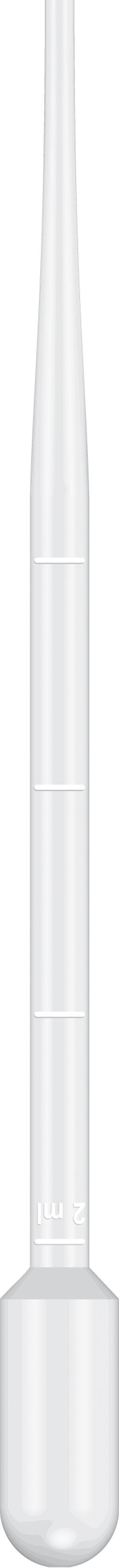 Graduated Pipet, 15.6cm Length, 5mL Capacity, Non-Sterile, 500/pk, 10 pk/cs