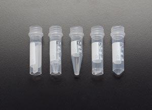 1.5mL Graduated Tube, Conical Bottom, White Marking Area For Sample ID, 1000/cs (Limited Quantities Available when Ordering)