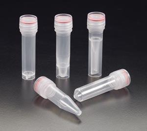 0.5mL Tube, Self-Standing, Sterile, Non-Printed, 50/pk, 10 pk/cs