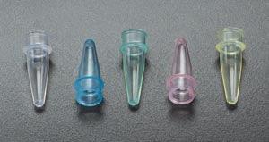 0.2mL PCR Tube, Yellow, No Cap, 1000/pk