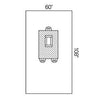 Pediatric Laparotomy Drape, 15/cs