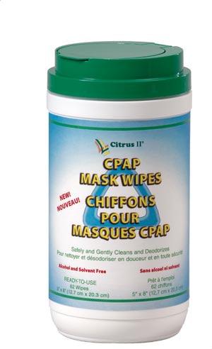 Mask Cleaner, Wipes, 62 Count Pop-Up Canister, 12/cs (72 cs/plt)