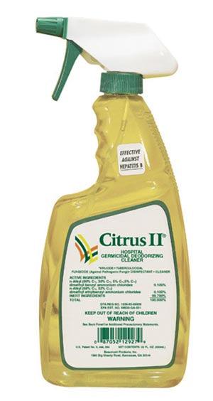 Deodorizing Cleaner, 22 oz Spray Bottle, 12/cs
