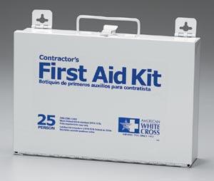 First Aid Kit, 25 Person, Metal Case (DROP SHIP ONLY - $150 Minimum Order)