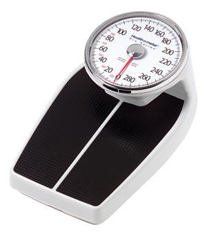 Mechanical Floor Scale, 400 lb Capacity, 12½