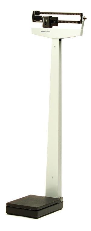 Mechanical Beam Scale with Fixed Poise Bar, Wheels & Counterweights, 490 lb/210 kg Capacity (DROP SHIP ONLY)