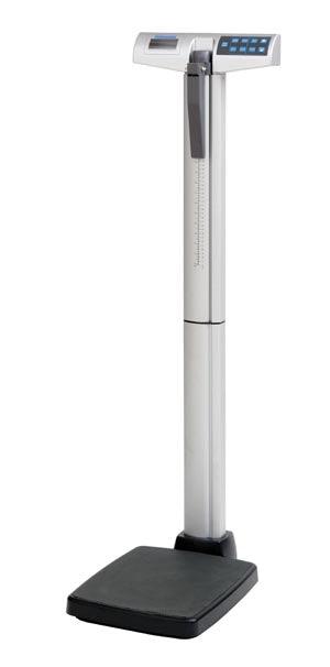 Digital Eye-Level Stand-On Scale with Height Rod, Power Adapter ADPT31 Included, 660 lb/300 kg Capacity, EMR Connectivity via Optional Pelstar® Wireless Technology, (DROP SHIP ONLY)