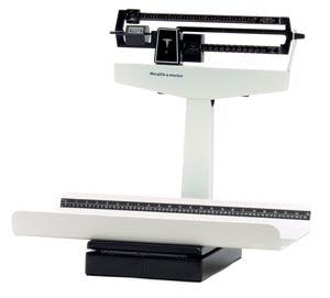 Mechanical Scale, Pediatric, Capacity: 130 lb/65 kg, Tray Dimensions: 14½