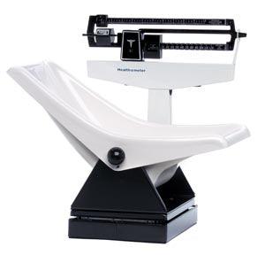 Mechanical Scale, Pediatric, Capacity: 130 lb/65 kg, Seat Dimensions: 24½
