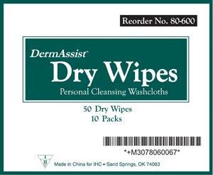 Wipes, Adult, Spunlace, Softpack, 9