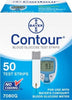 Test Strips, (Contour 50s) For 9545 Meters, CLIA Waived, 50/bx (Continental US+HI, PR Only)