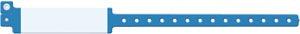 Wristband, Adult, Imprinter Vinyl, Custom Printed, Blue, 500/bx