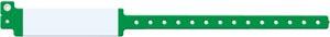 Wristband, Adult, Imprinter Vinyl, Custom Printed, Green, 500/bx