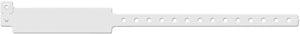 Wristband, Adult, Write-On Vinyl, Custom Printed, Clear, 500/bx
